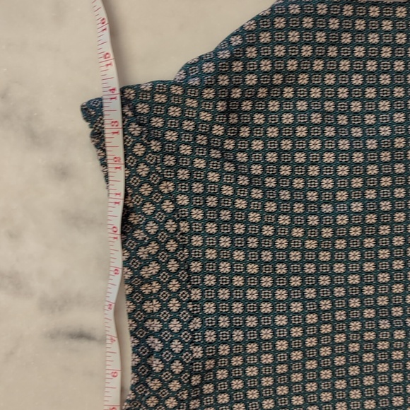 J. Jill A-line midi skirt in "sweet clover" geometric print size XS - Picture 6 of 8